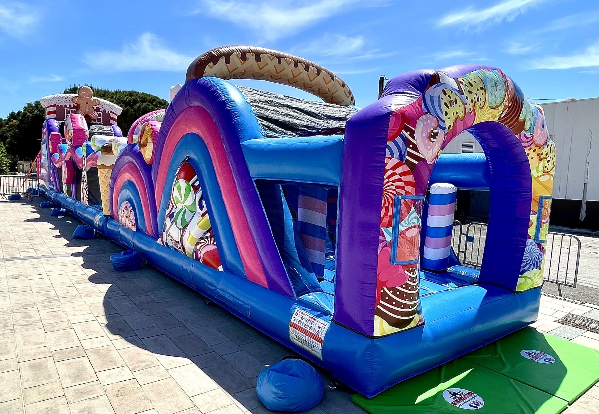Parcours Candy Run - 2RGonflables