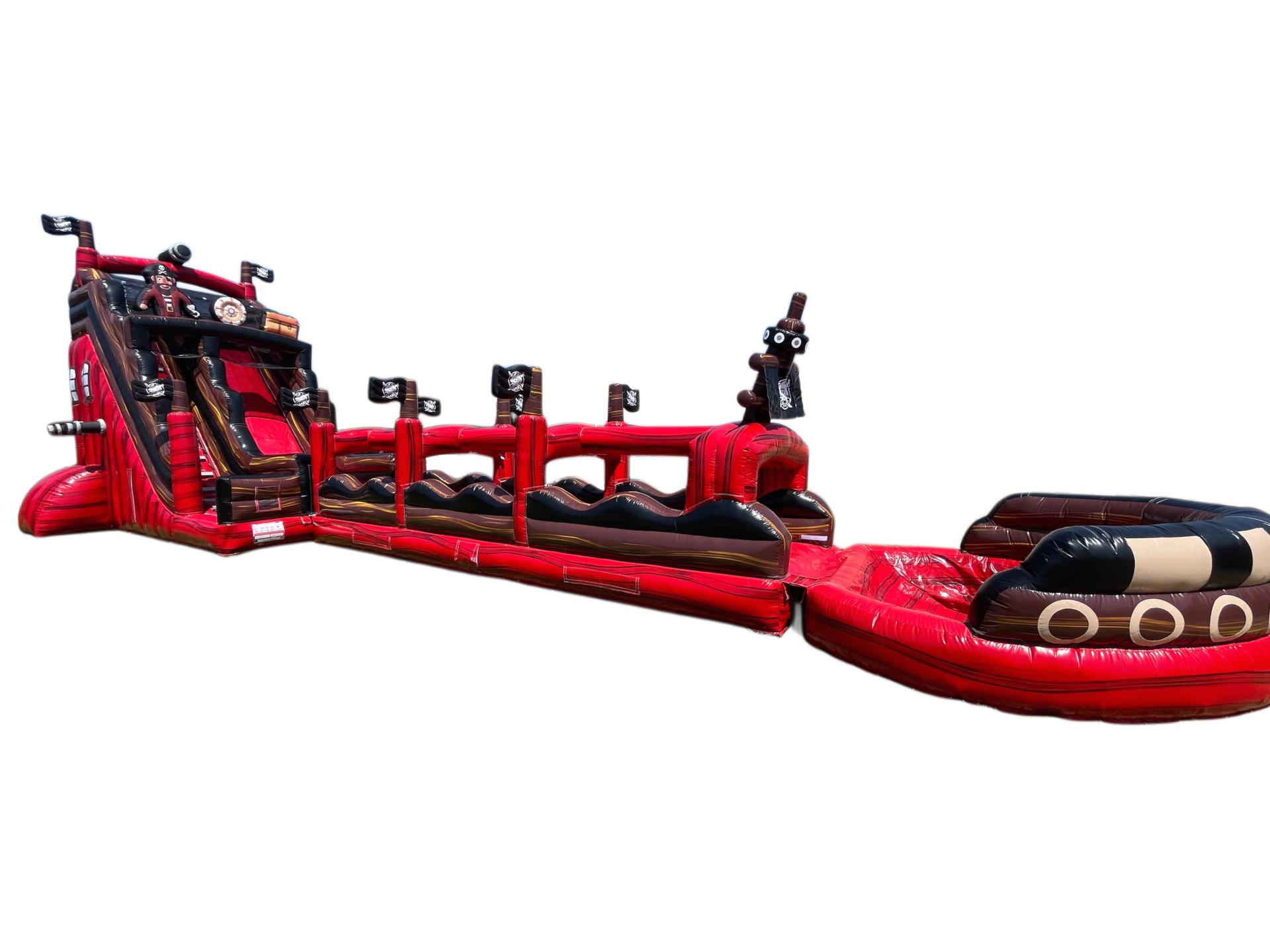 TOBOGGAN PIRATE + VENTRIGLISSE - 2RGonflables