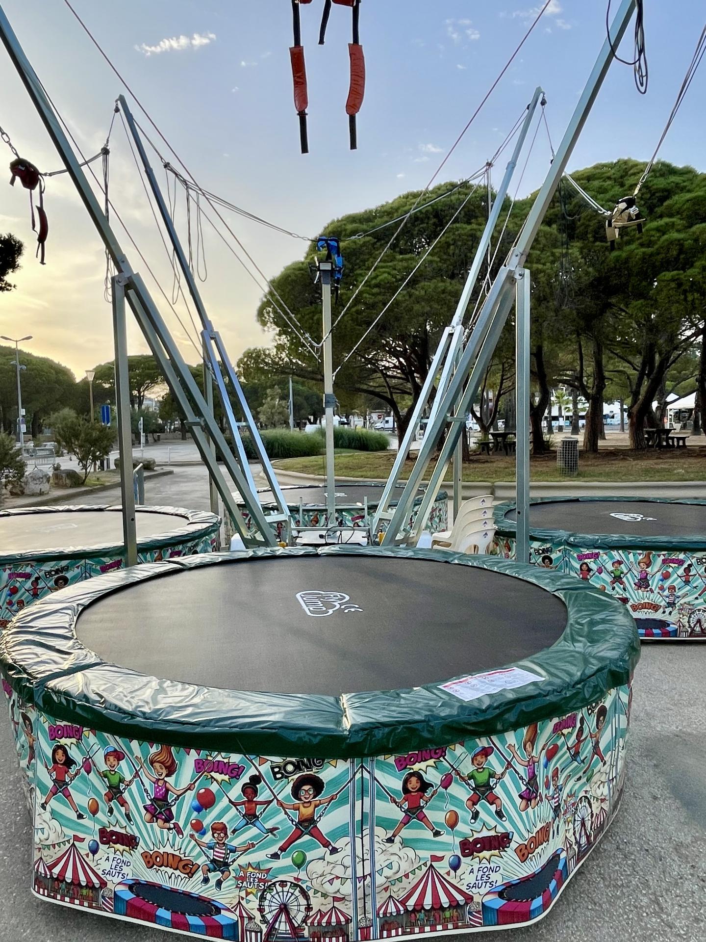TRAMPOLINE BUNGEE - 2RGonflables
